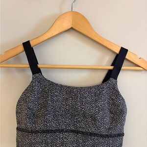 lululemon athletica Black and White Sports Bra